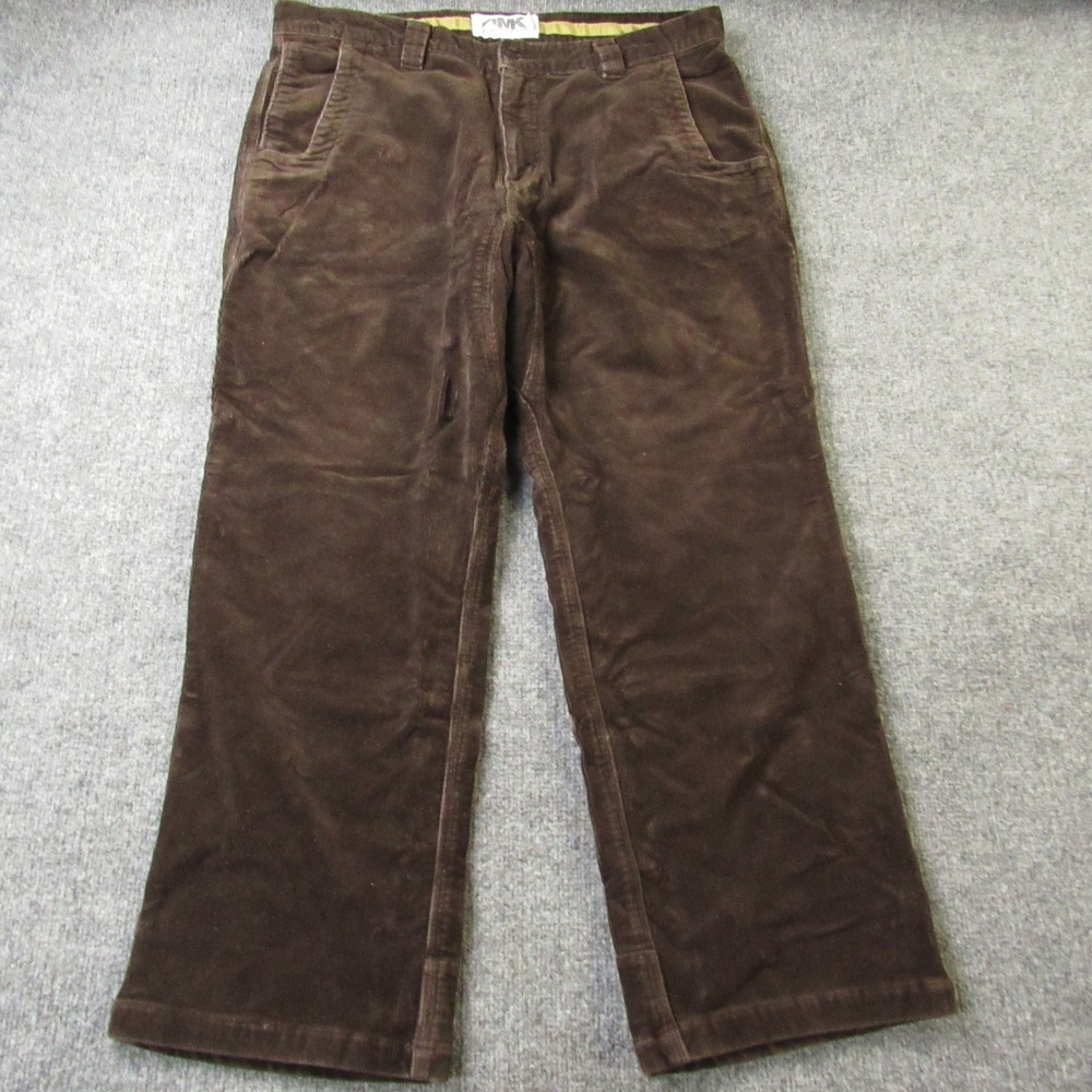 Mountain Khakis Pants Mens 38x30 Brown Corduroy Relaxed Fit Straight Leg Stretch